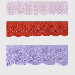 Passa-Fita de Cetim Branco